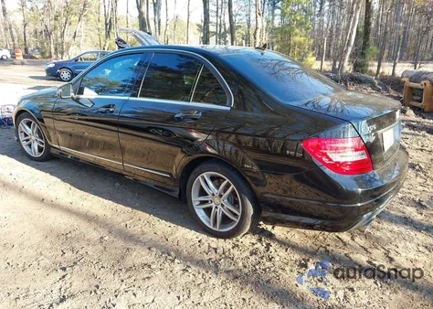 2012 Mercedes-Benz C 300 Sport 4Matic from USA, damaged, VIN WDDGF8BB2CR230963